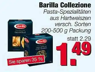 Edeka Scherer Barilla Collezione Angebot