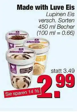 Edeka Scherer Made With Luve Eis Angebot