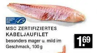 Edeka Zurheide Msc Zertifizierte Kabeljaufilet Angebot