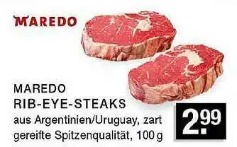 Edeka Zurheide Maredo Rib-eye-steaks Angebot