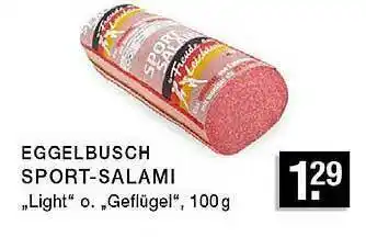 Edeka Zurheide Eggelbusch Sport-salami „light” Oder „geflügel” Angebot