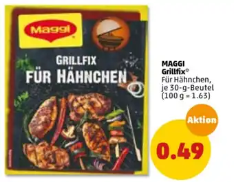 PENNY Maggi Grillfix 30g Beutel Angebot