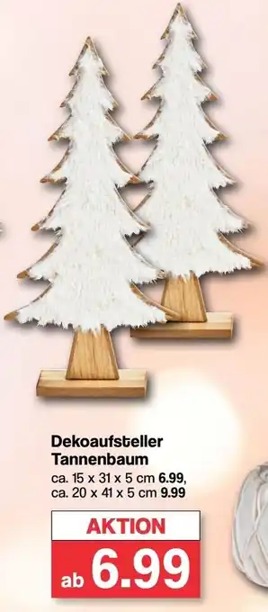 Famila Nord West Dekoaufsteller Tannenbaum Angebot