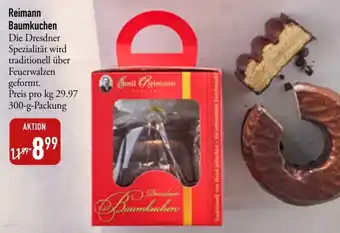 Galeria Markthalle Reimann Baumkuchen 300 g Packung Angebot