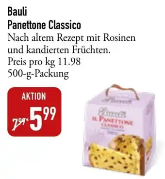 Galeria Markthalle Bauli Panettone Classico 500 g Packung Angebot