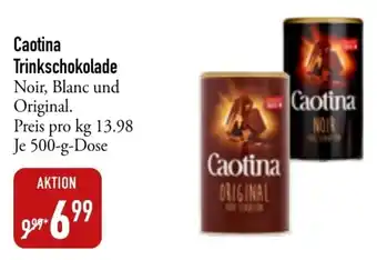 Galeria Markthalle Caotina Trinkschokolade 500 g Dose Angebot