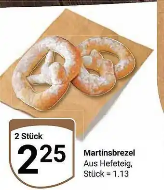 Globus Martinsbrezel Angebot