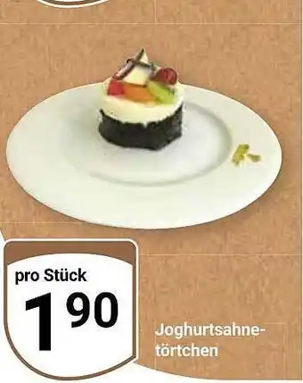 Globus Joghurtsahne törtchen Angebot