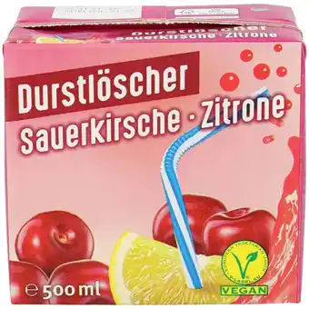 Action Durstlöscher Sauerkirsche - Zitrone Angebot