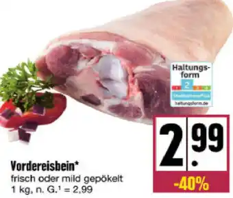 nah & gut Vordereisbein 1 kg Angebot