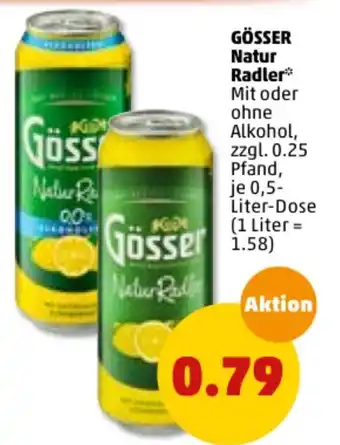 PENNY Gösser Natur Radler 0,5L Angebot