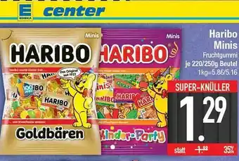 E-Center Haribo minis Angebot