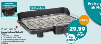 PENNY Korona Barbecue Tischgrill 46117 Angebot