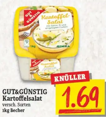 NP Discount Gut & Günstig Kartoffelsalat 1kg Becher Angebot