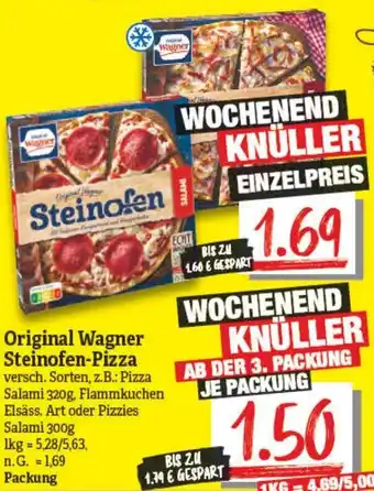 NP Discount Original Wagner Steinofen Pizza Angebot