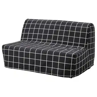 IKEA Lycksele lövås 2er-bettsofa lillsele weiß/schwarz lillsele weiß/schwarz Angebot