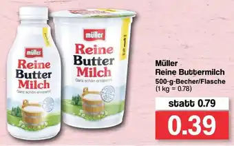 Famila Nord West Müller Reine Buttermilch 500g Becher Angebot