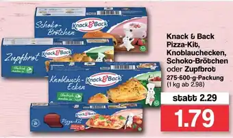 Famila Nord West Knack & Back Pizza Kit, Knoblauchecken, Schoko Brötchen oder Zupfbrot 275-600g Angebot