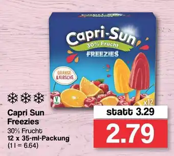 Famila Nord West Capri Sun Freezies 12x35ml Angebot