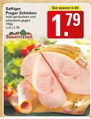 WEZ Saftiger prager schinken bauern gut Angebot