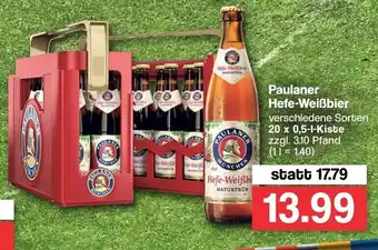 Famila Nord West Paulaner Hefe Weißbier 20x0,5L Angebot