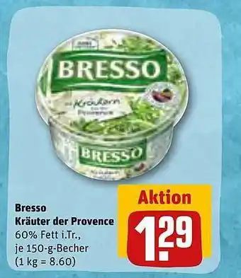 REWE Bresso kräuter der provence Angebot