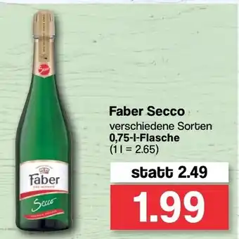 Famila Nord West Faber Secco 0,75L Angebot