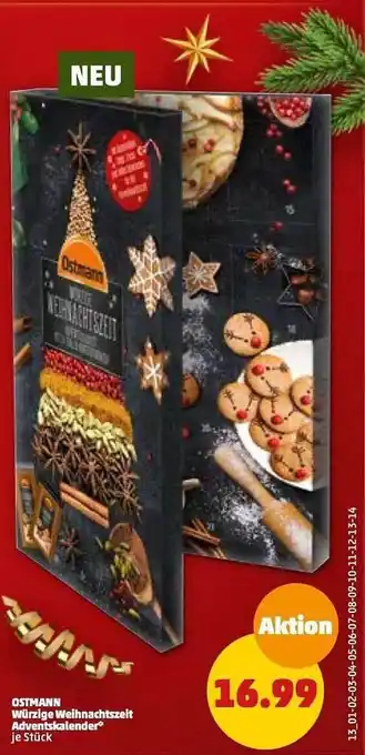 PENNY Ostmann würzige weihnachtszeit adventskalender Angebot