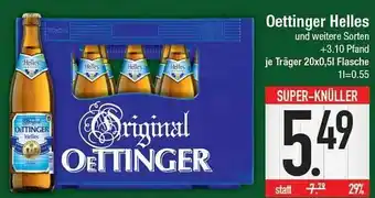 E-Center Oettinger helles Angebot