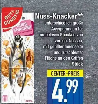 E-Center Nuss-knacker gut & günstig Angebot