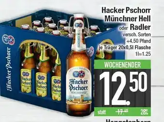 E-Center Hacker pschorr münchner hell oder radler Angebot