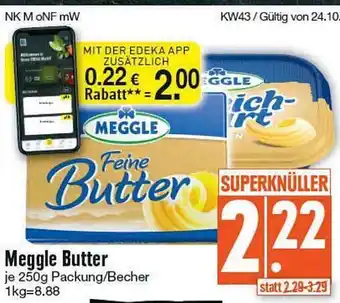 Edeka Meggler butter Angebot