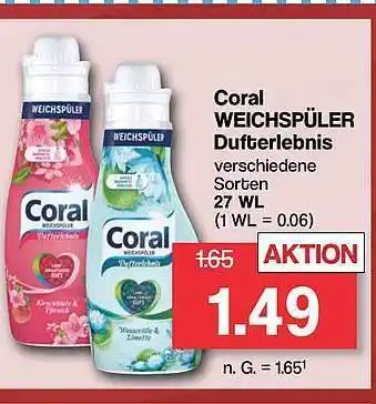 Famila Nord West Coral weichspüler dufterlebnis Angebot