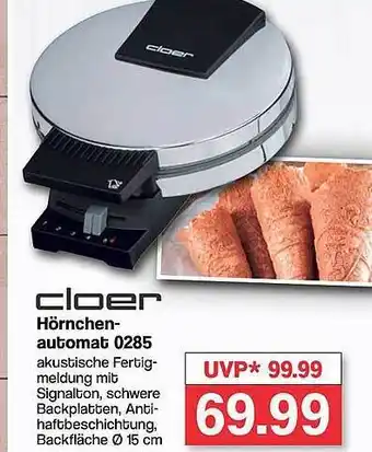 Famila Nord West Cloer hörnchenautomat 0285 Angebot