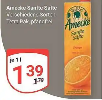 Globus Amecke sanfte säfte Angebot