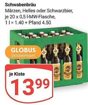 Globus Schwabenbräu Angebot