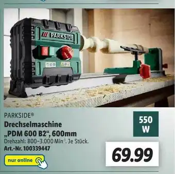 Lidl Parkside drechselmaschine pdm 600 b2 Angebot