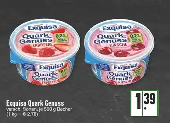 E-Center Exquisa quark genuss Angebot