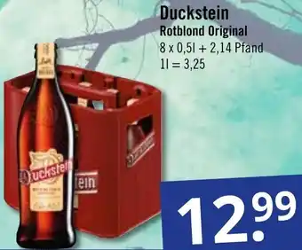 GetränkePartner Duckstein Rotblond Original 8x0,5 L Angebot