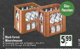 E-Center Black forest mineralwasser Angebot