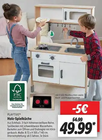 Lidl Playtive holz-spielküche Angebot