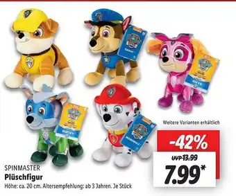 Lidl Spinmaster plüschfigur Angebot