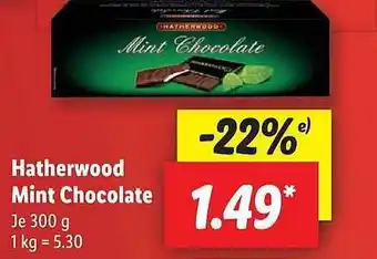 Lidl Hatherwood mint chocolate Angebot