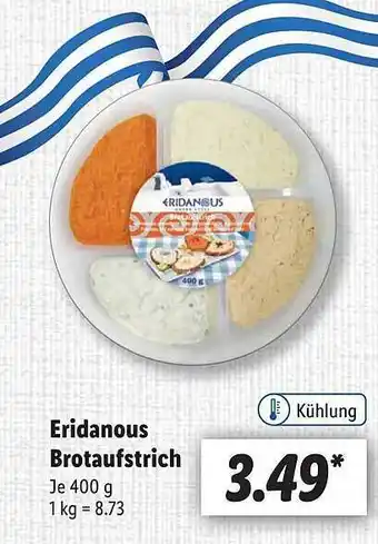 Lidl Eridanous brotaufstrich Angebot