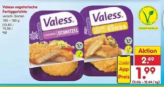 Netto Marken-Discount Valess vegetarische fertiggerichte Angebot