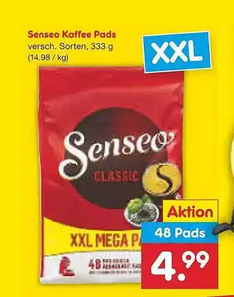 Netto Marken-Discount Senseo kaffee pads Angebot