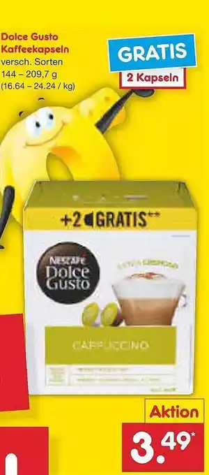 Netto Marken-Discount Dolce gusto kaffeekapseln Angebot