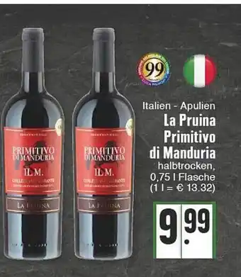 Edeka La purina primitivo di manduria Angebot