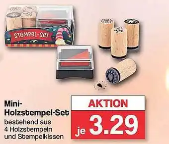 Famila Nord West Mini-holzstempel-set Angebot