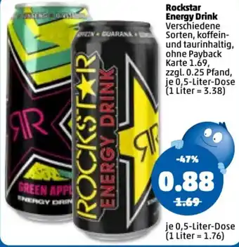 PENNY Rockstar Energy Drink 0,5L Angebot